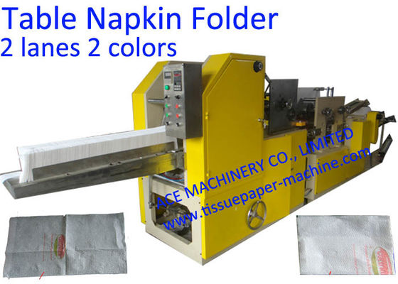 12.75x5.5'' Two Colors Printing Table Napkin Machine