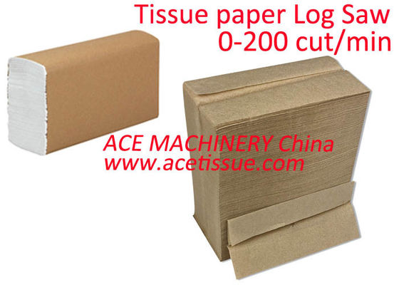 Single Channels Multifold Paper Towel Tissue Paper Cutting Machine Automatic