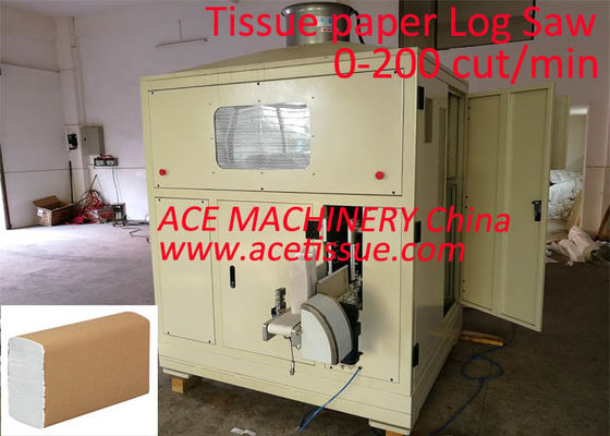 Single Channels Multifold Paper Towel Tissue Paper Cutting Machine Automatic
