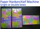 Double Lanes Mini Handkerchief Tissue Paper Machine