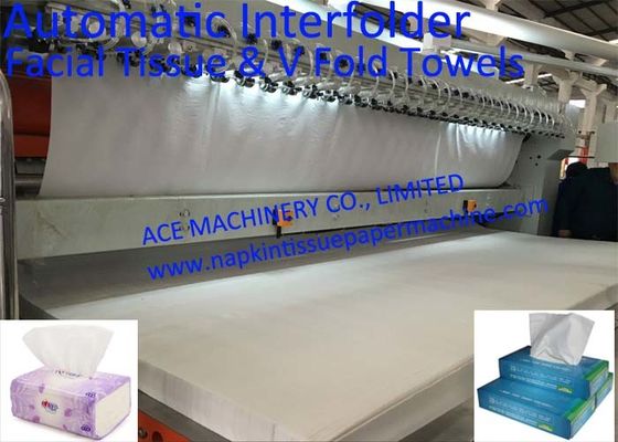 Facial Tissue Converting Machine With Fully Automatic Tissue Paper Packing Machine
