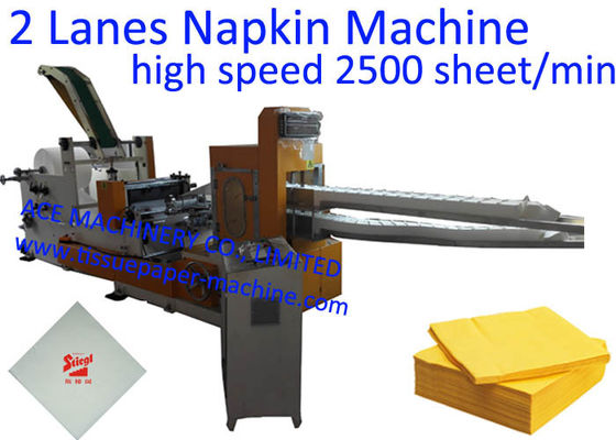 2 Jalur 300x300mm Mesin Pembuat Kertas Serbet