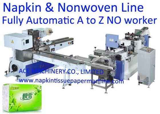Steel To Paper Embossing Mesin Pembuat Kertas Serbet