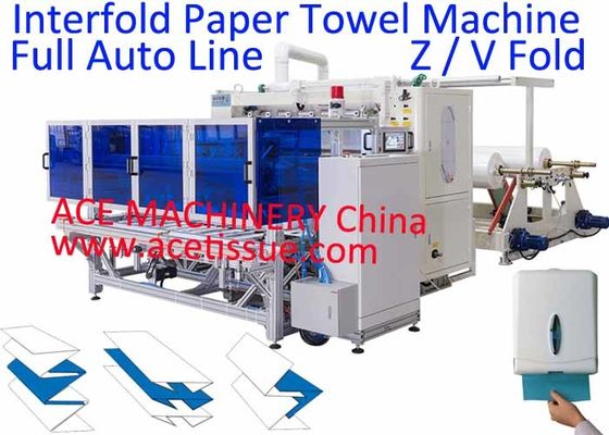 Mesin Handuk Kertas Otomatis Penuh Dengan Transfer Otomatis Ke Hand Handuk Log Saw