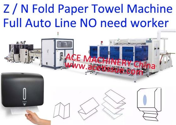 Produsen Mesin Handuk Kertas N Lipat Untuk Transfer Otomatis Ke Hand Handuk Log Saw